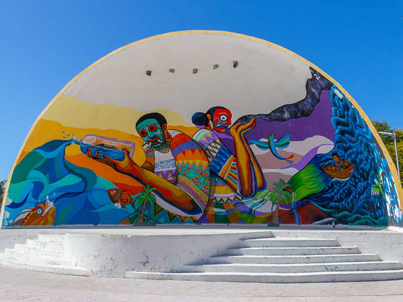 Join the Full Day Holbox Excursion and Explore its uniqueness while enjoying plenty of the vivid cultural paintings. This Excursion offers Transportation, onboard drinks, a morning snack, lunch, a great guide, a visit to the island of passion, and a visit to Holbox